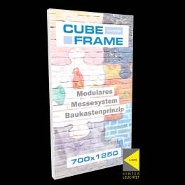 Messewand Modul CUBE-Frame LED 700x1250mm