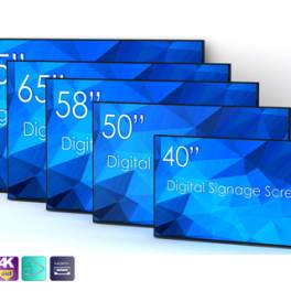 SWEDX 40 Zoll Digital Signage Screen 4K - SDS40K8-01