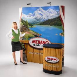 Messewand Faltdisplay Professional 2x3 G inkl. Druck