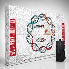 Faltdisplay Messewand Economy Textil 5x3 inkl. Druck