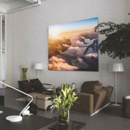 LED Messewand zur Wandmontage 1000x1000