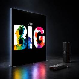 LED Messewand BIG LEDUP 3000x2980