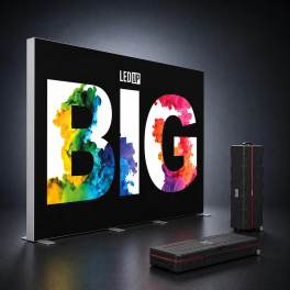 LED Messewand BIG LEDUP 4000x2480