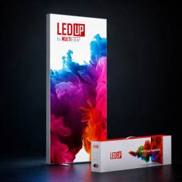 LED Messewand LEDUP 1000x2000 | 207 x 100cm | X-CITE® Werbesysteme