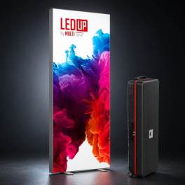 LED Messewand LEDUP ABS 850x2000