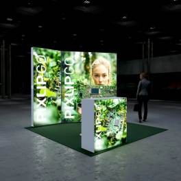 Pixlip LED Messestand 3x3 S-7