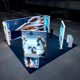 Pixlip LED Messestand 6x6 L-9