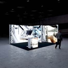 Pixlip LED Messestand 5x4 M-20