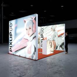 Pixlip LED Messestand 4x3 M-23