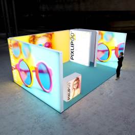 Pixlip LED Messestand 6x4 M-25