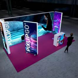 Pixlip LED Messestand 6x3 M-8