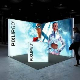 Pixlip LED Messestand 3x3 S-2