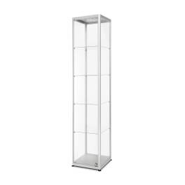 LED Quadro, silber