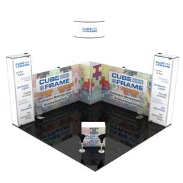 Modulaerer Messestand CUBE-Frame 6x6m - C11