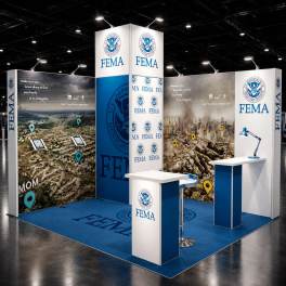 Modularer Messestand Panoramic H-Line 3x4m - H17