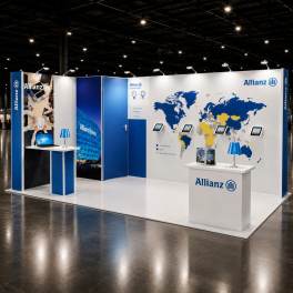 Modularer Messestand Panoramic H-Line 3x6m - H18