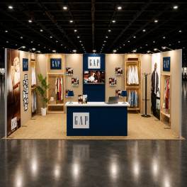 Modularer Messestand Panoramic H-Line 3x6m - H19