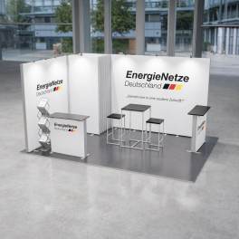 Messestand PICUP Large Eckstand 4x3