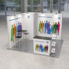 Messestand PICUP Small Eckstand 3x3