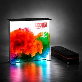 LED Messetheke LEDUP Counter