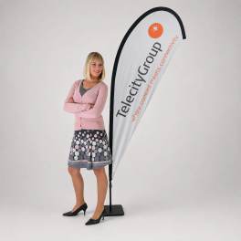 Beachflag Classic Drop S inkl. Druck
