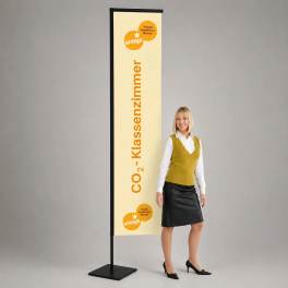 Beachflag Classic Square L inkl. Druck