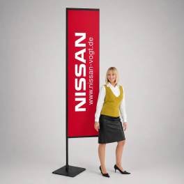 Beachflag Classic Square M inkl. Druck