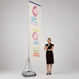 Flaggenmast Classic Small inkl. Druck