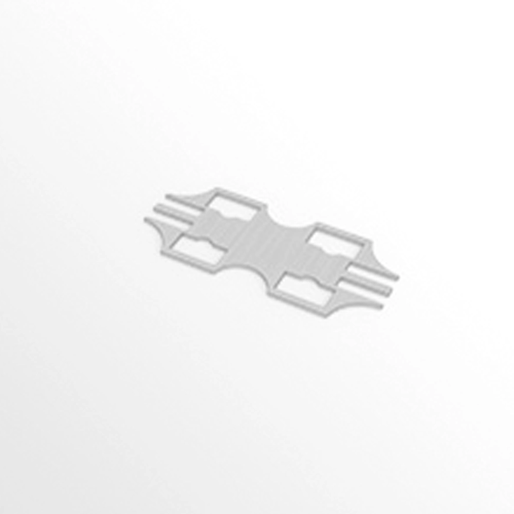 Systemverbinder gerade aus Metall