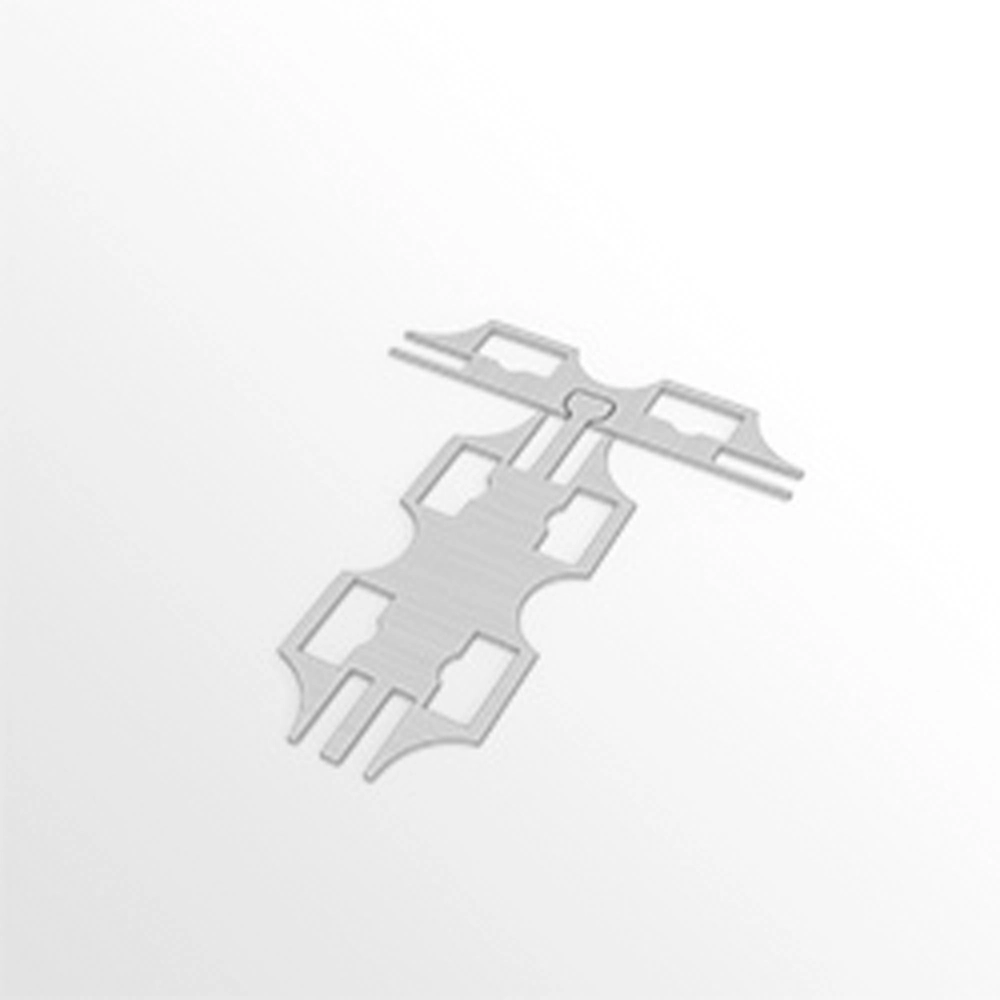 Systemverbinder T form (ohne Abstand) aus Metall