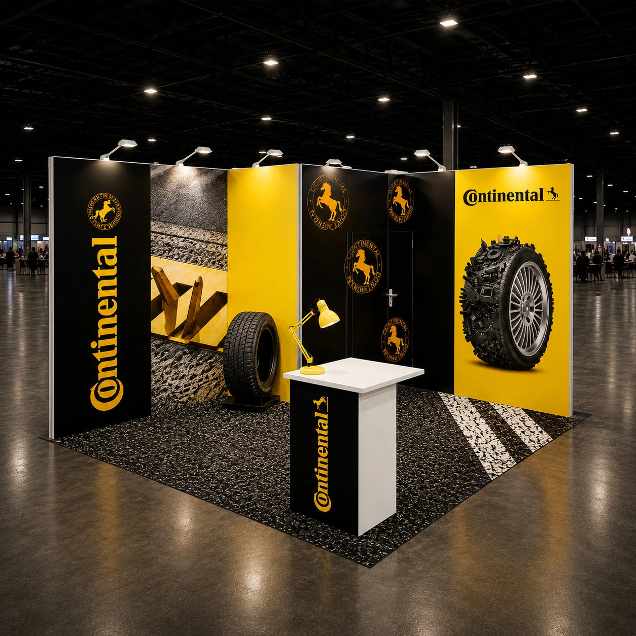 Messestand Panoramic H-Line