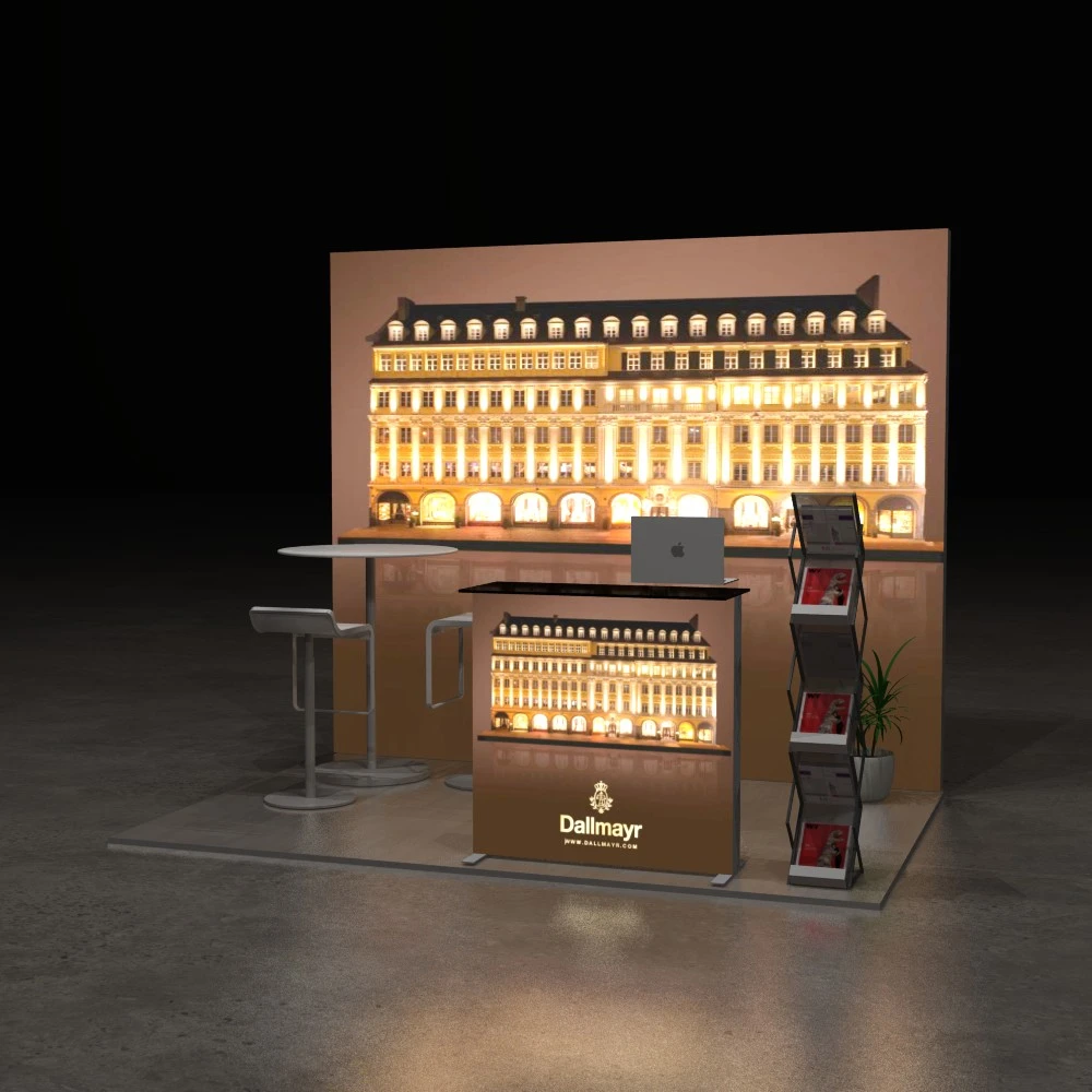 LED Messestand