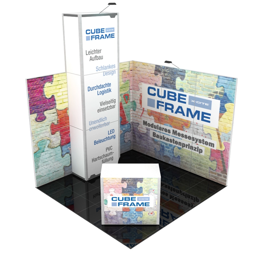 Messestand CUBE-Frame