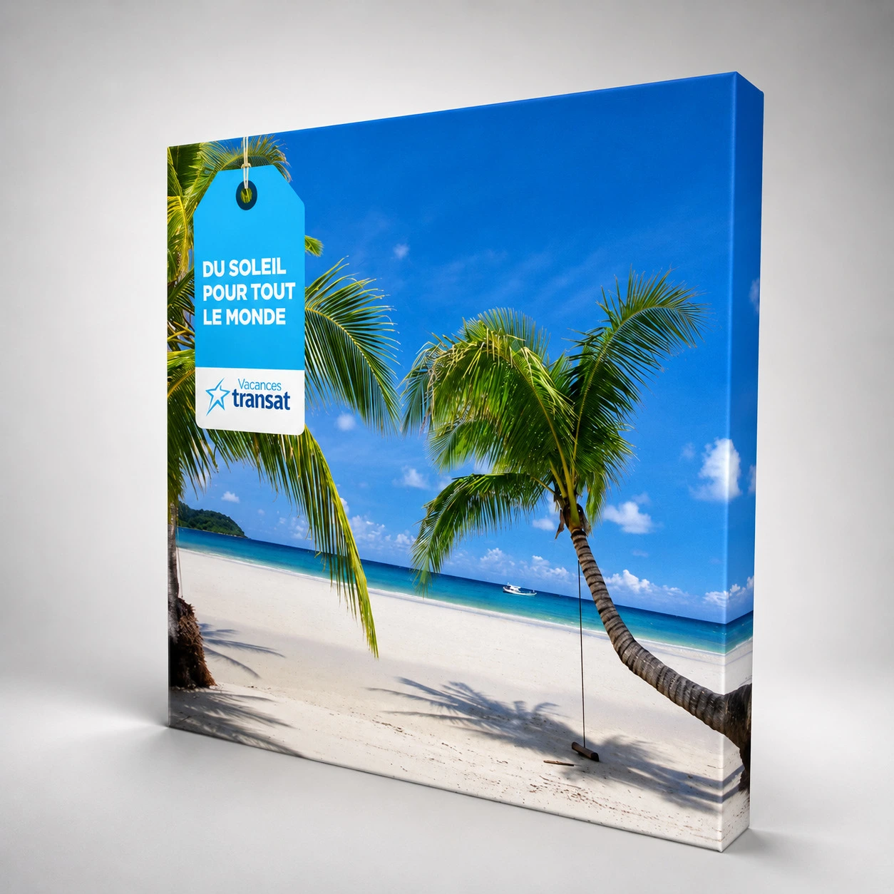 Faltdisplay Professional Textile 3x3, inkl. Transporttrolley | X-CITE® Werbesysteme