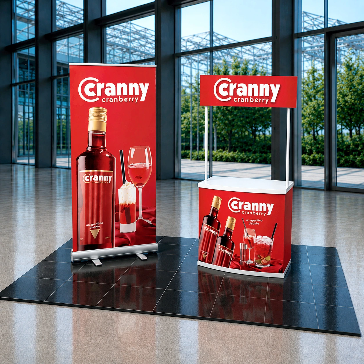 Promotionstand POS 5 | X-CITE® Werbesysteme ArtikelNr.: 2700141
